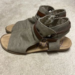 Blowfish strap & buckle nomadic sandals 9.5